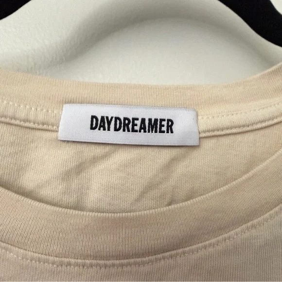 DAYDREAMER Nice List Shirt Cream & Green Velvet - Picture 4 of 5